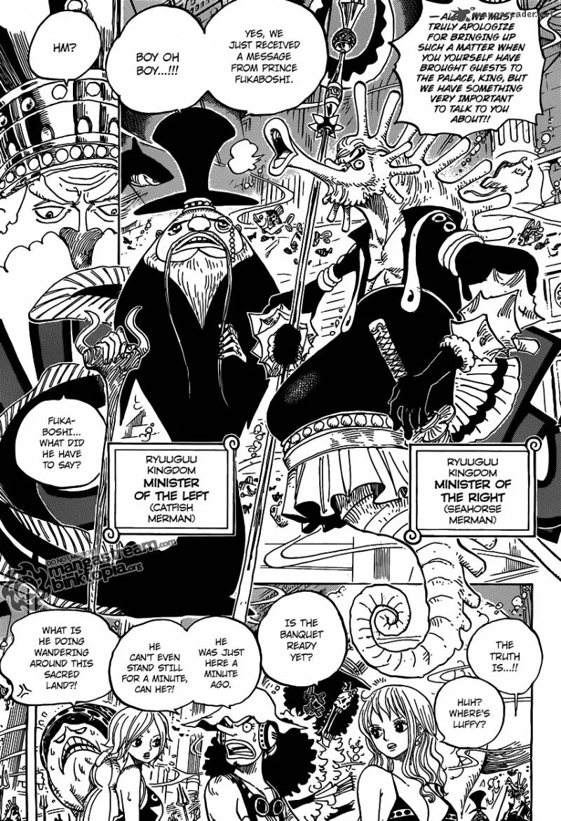 One Piece Chapter 612: Brought By The Shark They Saved – Page 14