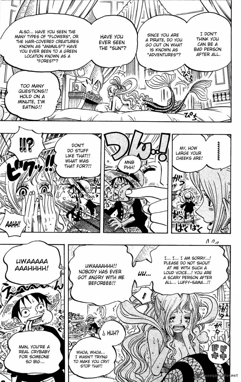 One Piece Chapter 613: The Mermaid Princess in Koukaku Tower – Page 11