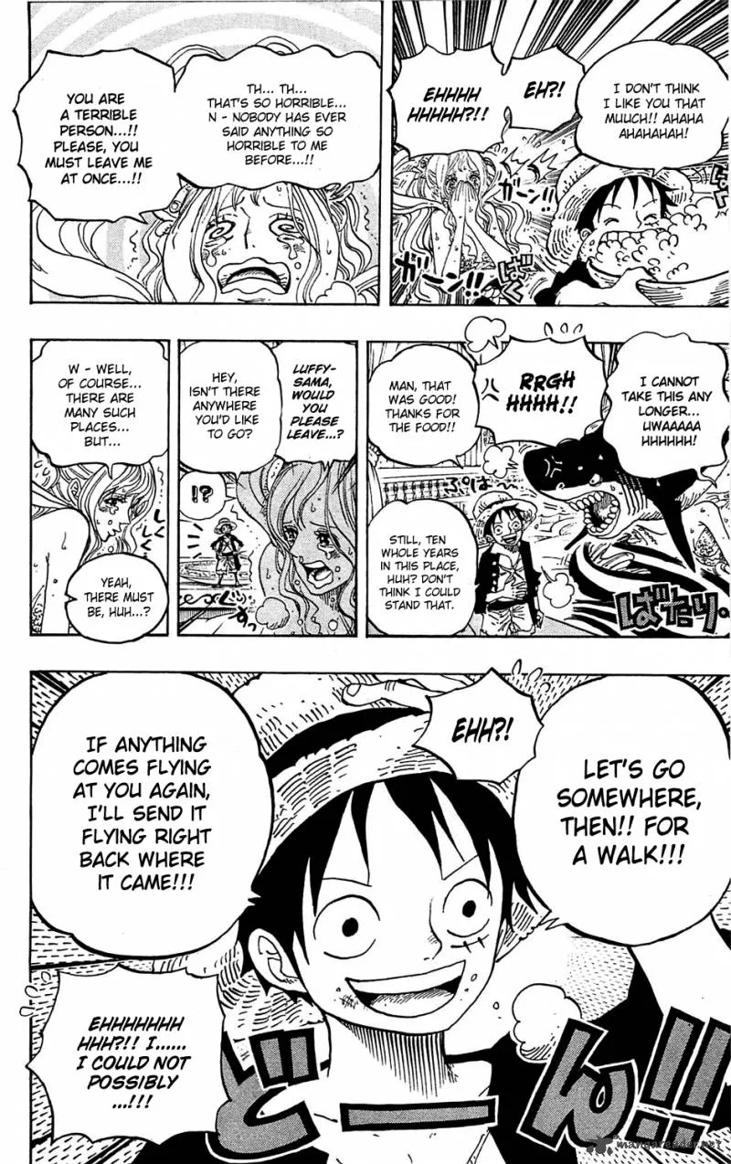One Piece Chapter 613: The Mermaid Princess in Koukaku Tower – Page 12