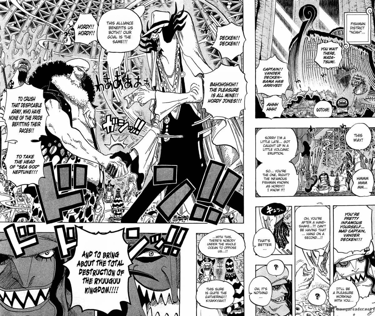 One Piece Chapter 613: The Mermaid Princess in Koukaku Tower – Page 16