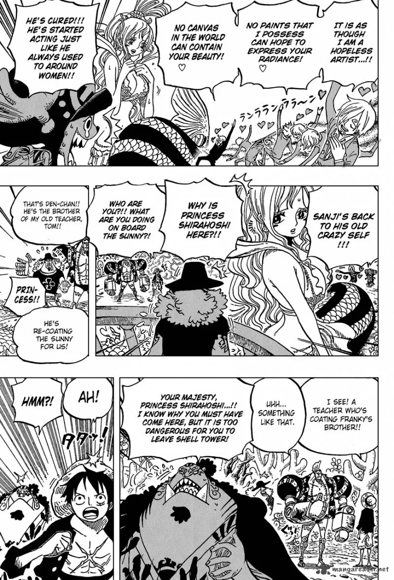 One Piece Chapter 619: Of Sea Forest – Page 11