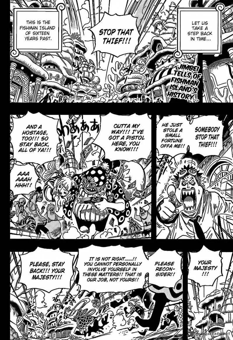 One Piece Chapter 621: Otohime and Tiger – Page 2