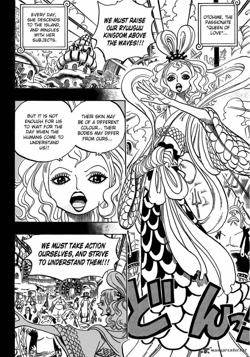 One Piece Chapter 621: Otohime and Tiger – Page 8