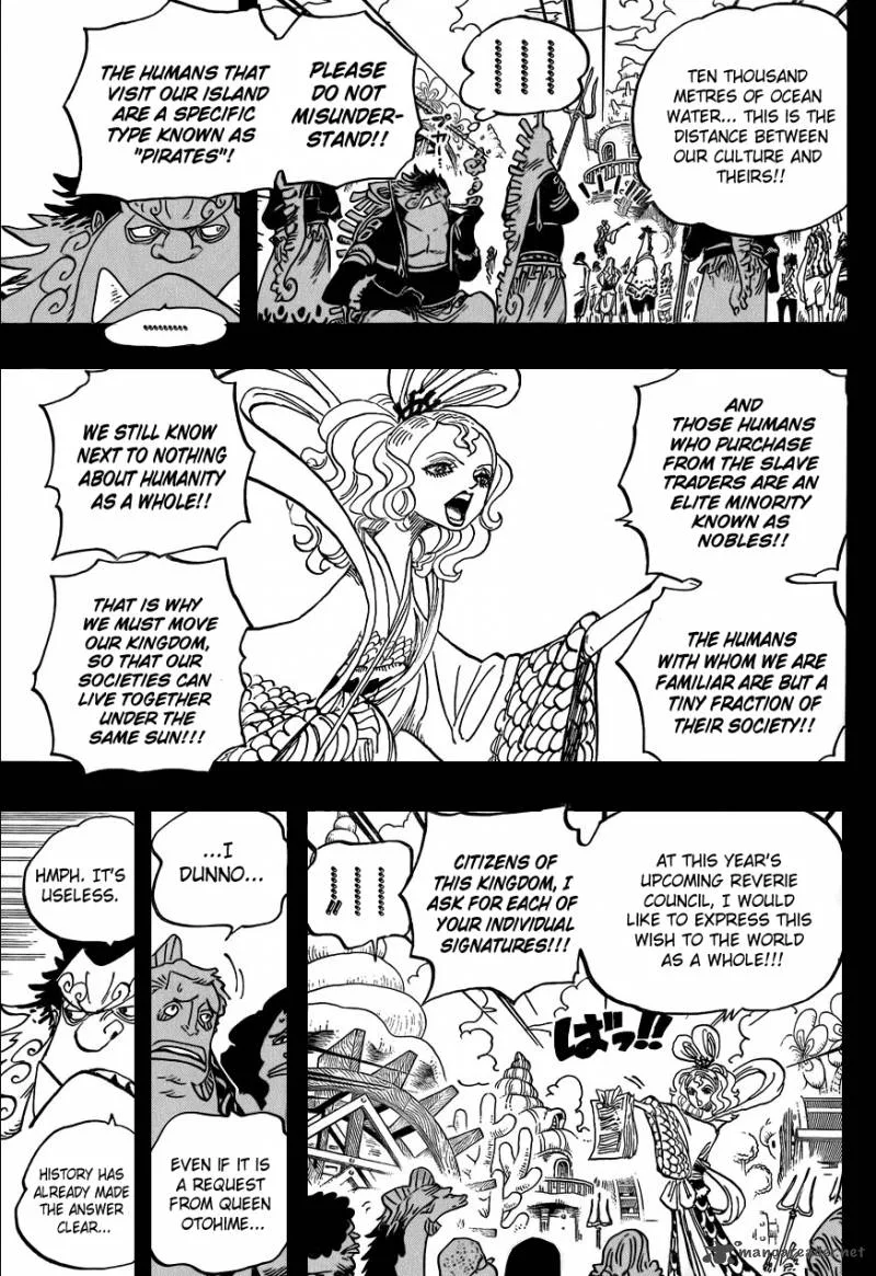 One Piece Chapter 621: Otohime and Tiger – Page 9