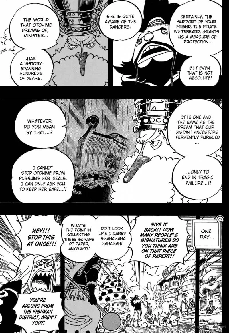 One Piece Chapter 621: Otohime and Tiger – Page 11