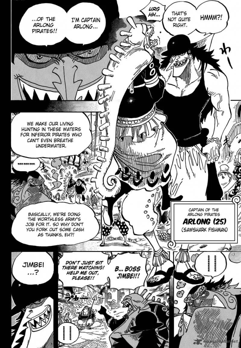 One Piece Chapter 621: Otohime and Tiger – Page 12