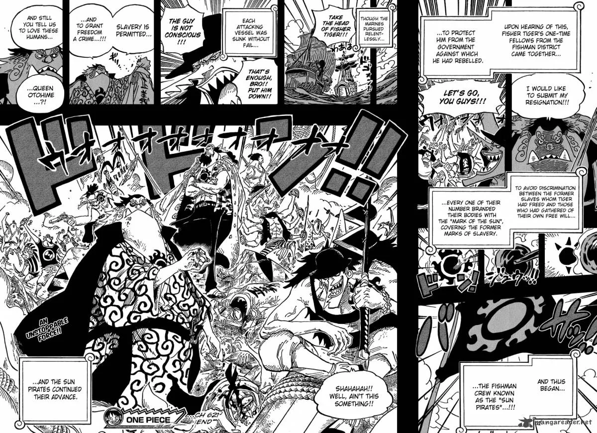 One Piece Chapter 621: Otohime and Tiger – Page 16