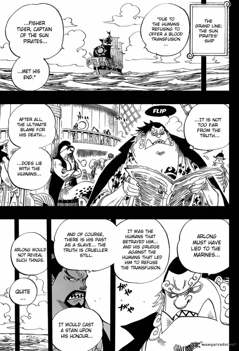 One Piece Chapter 624: Queen Otohime – Page 3