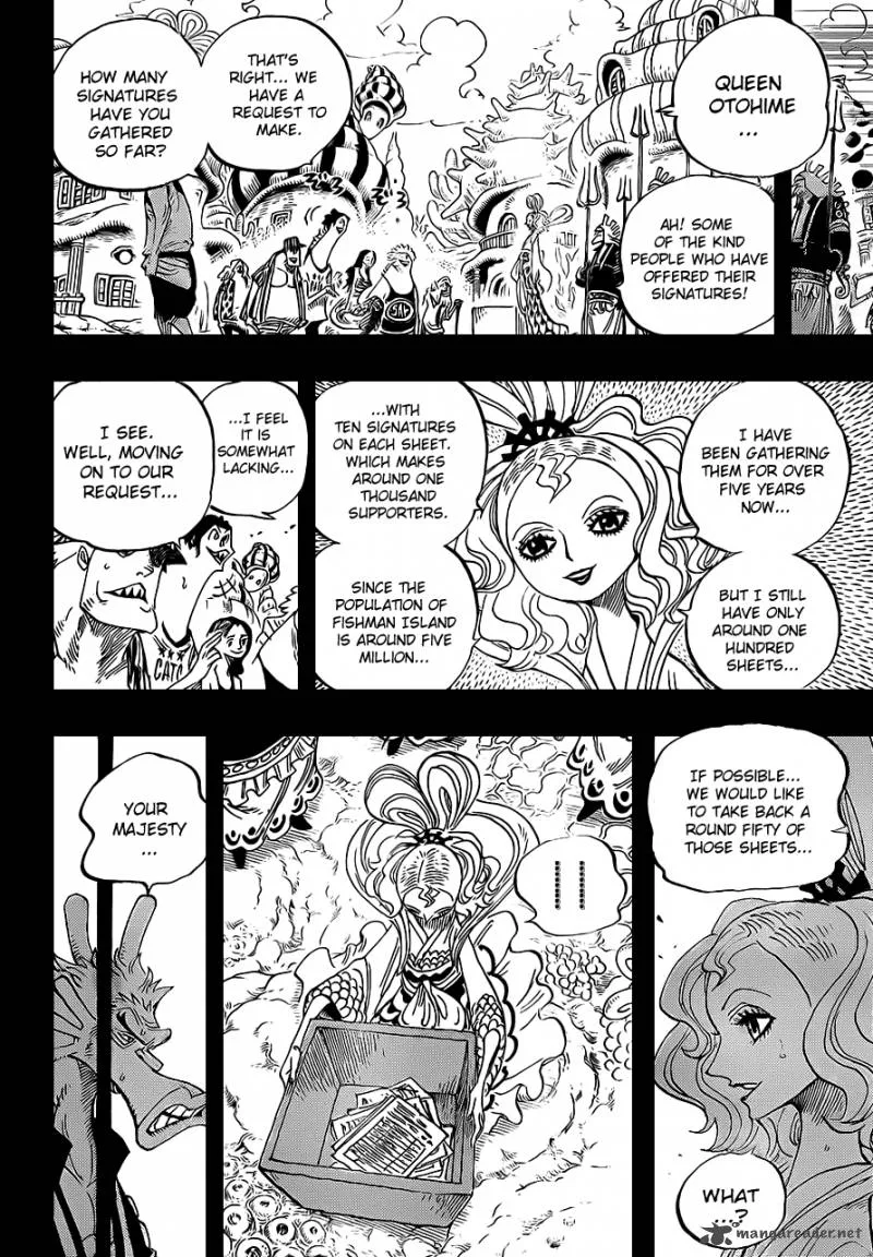 One Piece Chapter 624: Queen Otohime – Page 8
