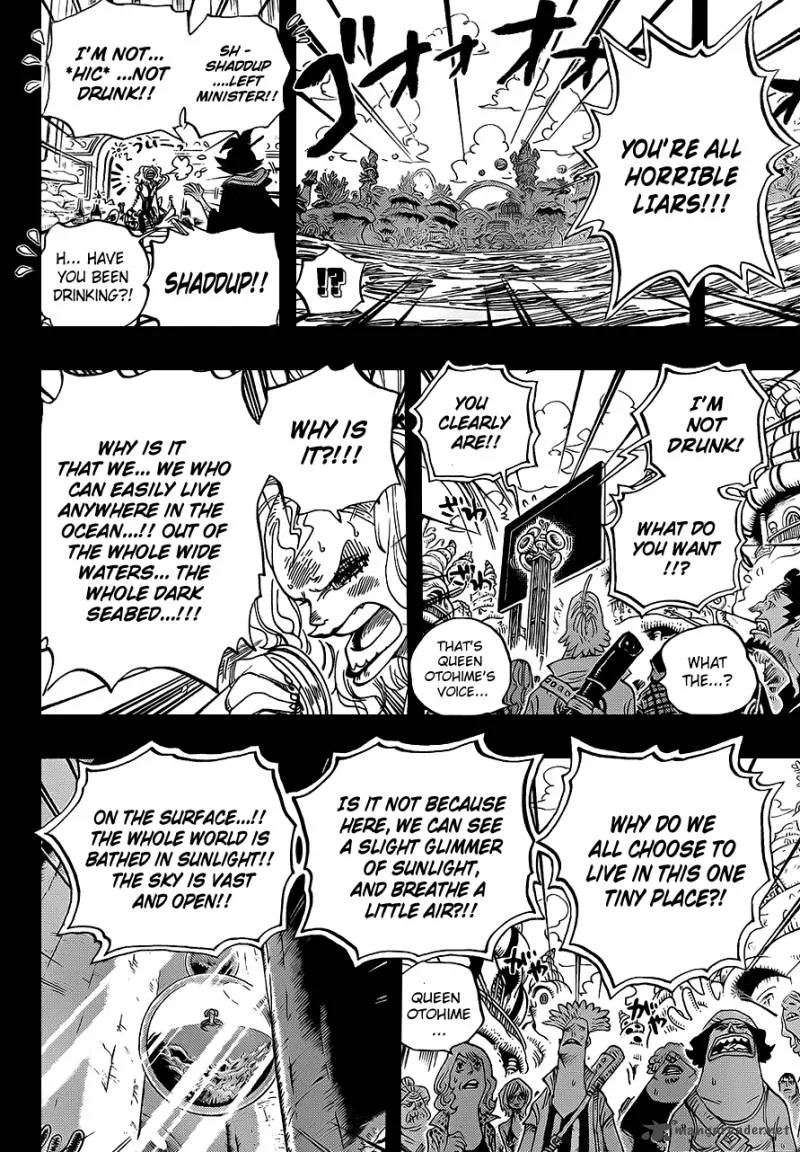 One Piece Chapter 624: Queen Otohime – Page 10