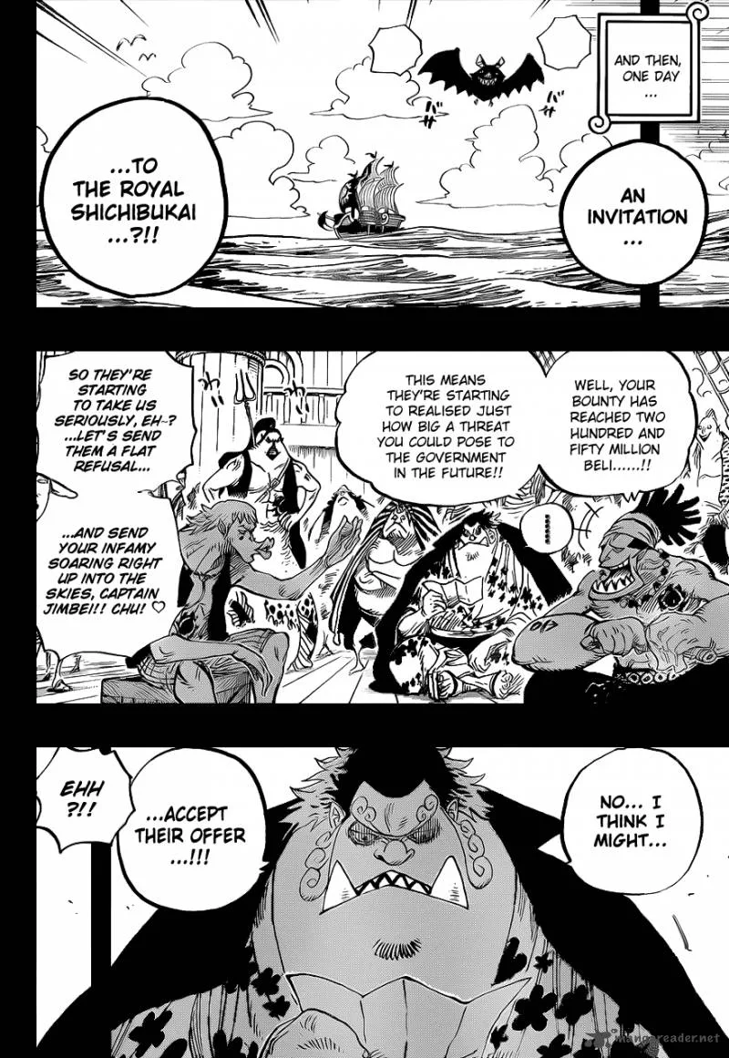 One Piece Chapter 624: Queen Otohime – Page 12
