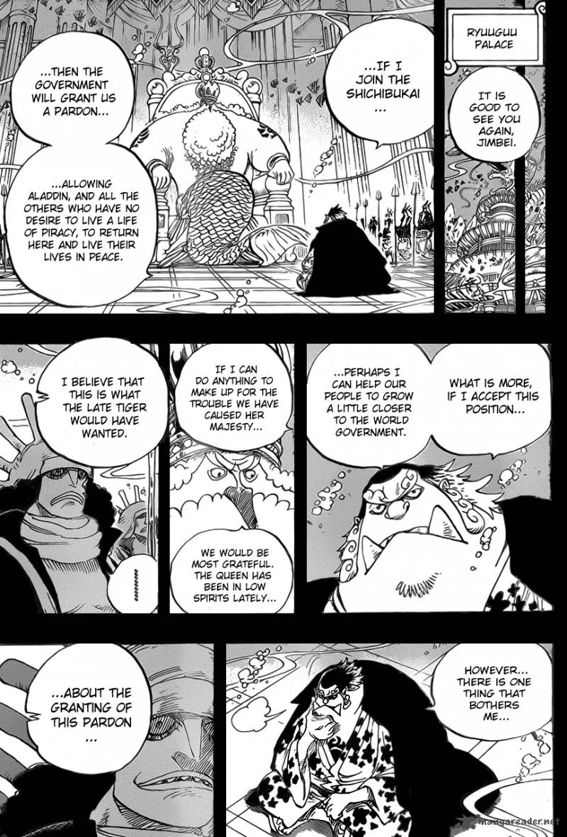 One Piece Chapter 624: Queen Otohime – Page 13