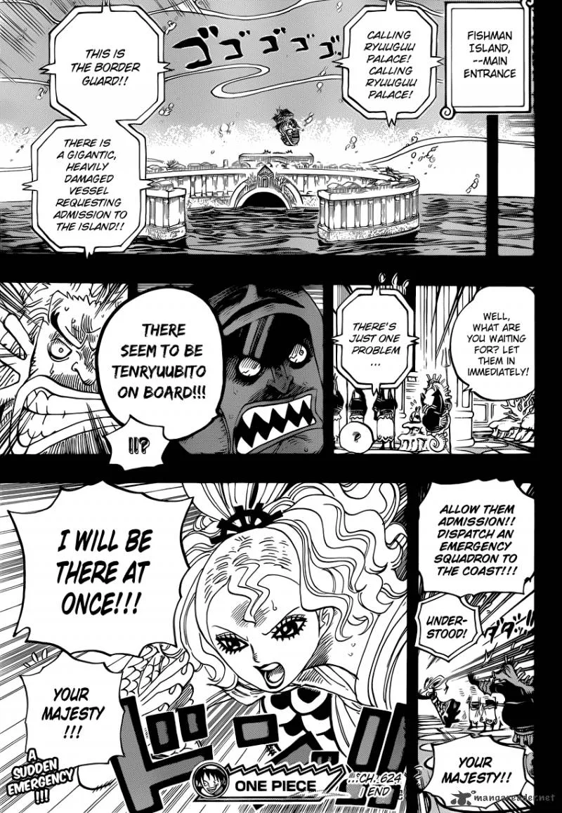 One Piece Chapter 624: Queen Otohime – Page 17