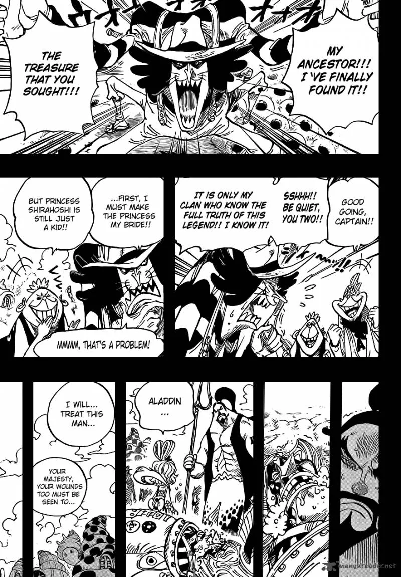 One Piece Chapter 625: Uninherited Will – Page 14