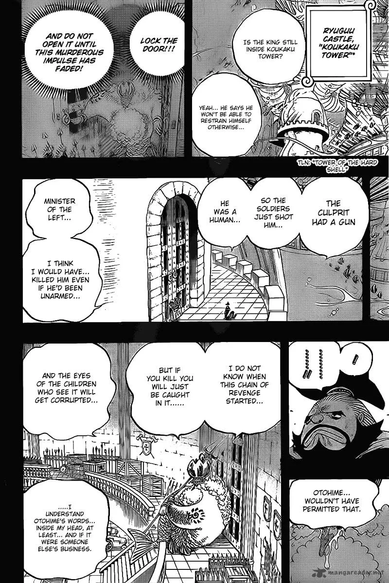 One Piece Chapter 627: Obliged – Page 5