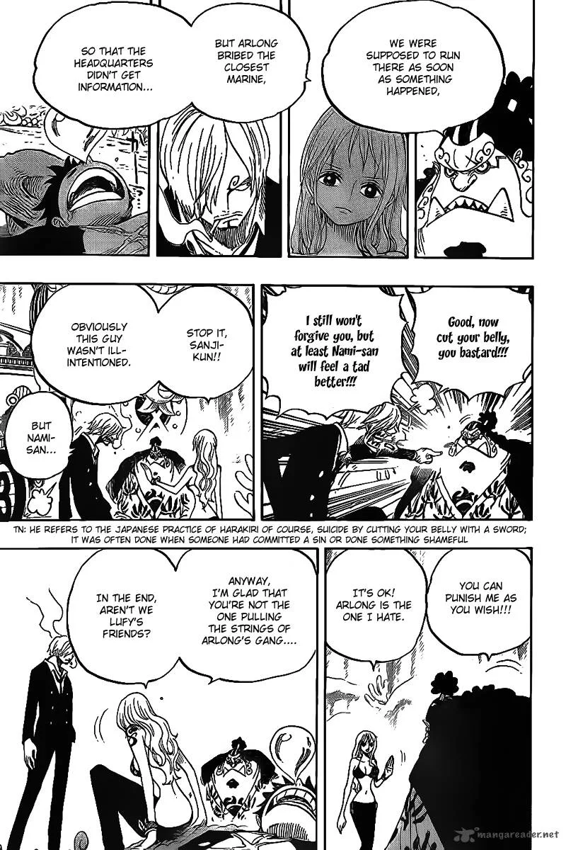 One Piece Chapter 627: Obliged – Page 12