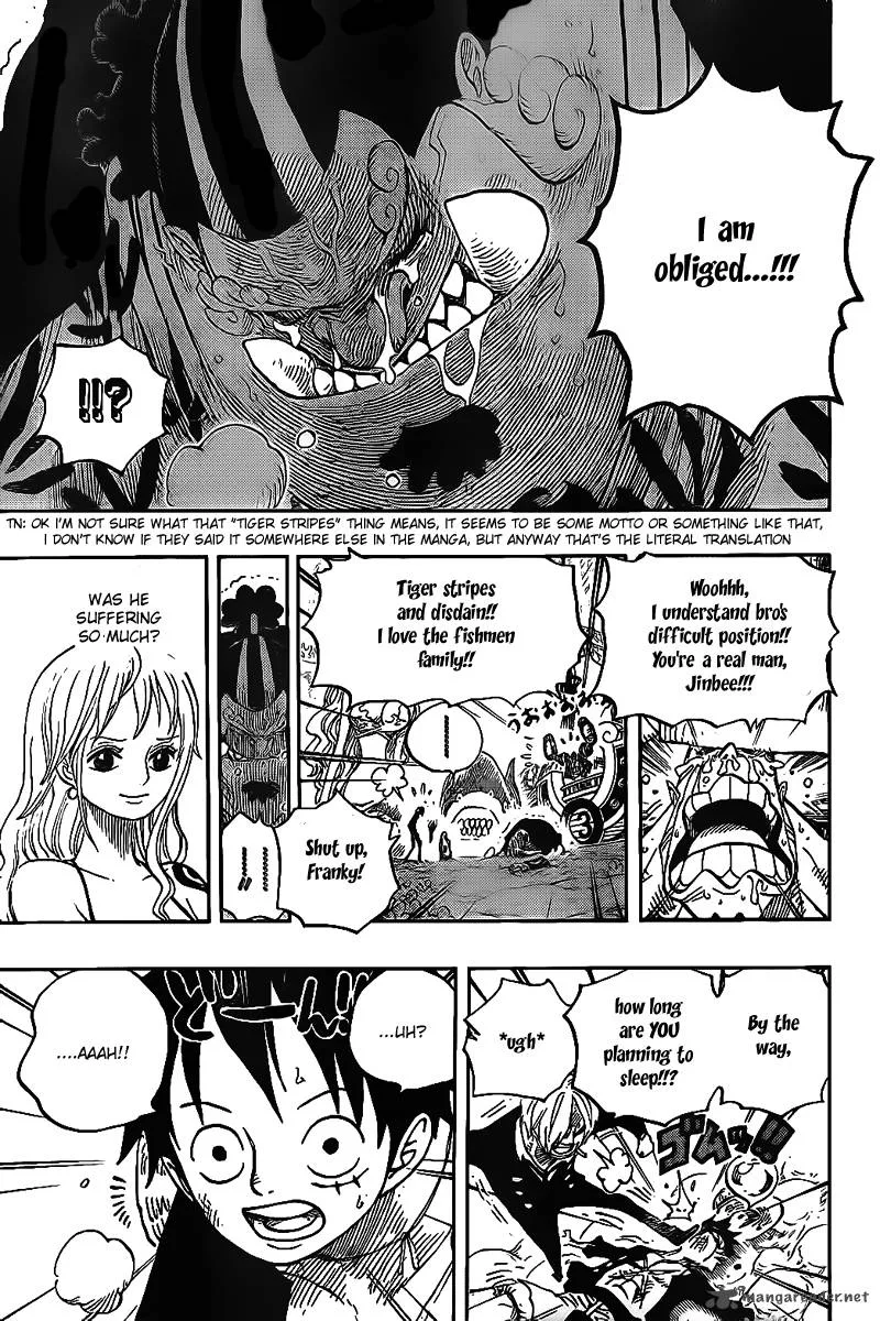 One Piece Chapter 627: Obliged – Page 14