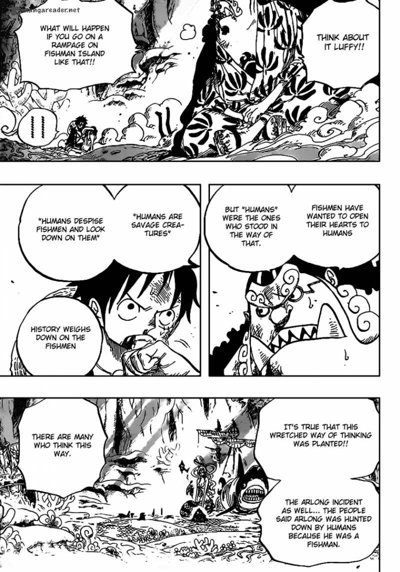 One Piece Chapter 629: The Ex-Shichibukai Stands in The Way. – Page 8