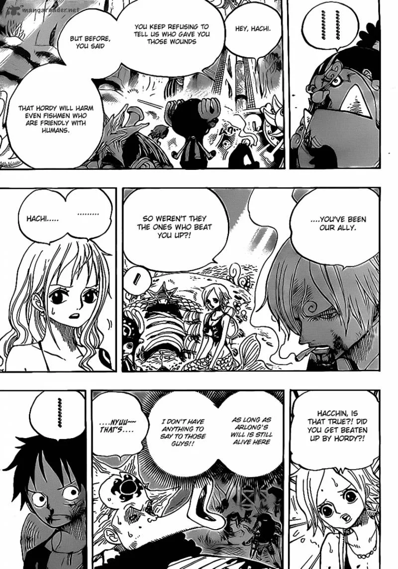 One Piece Chapter 629: The Ex-Shichibukai Stands in The Way. – Page 10