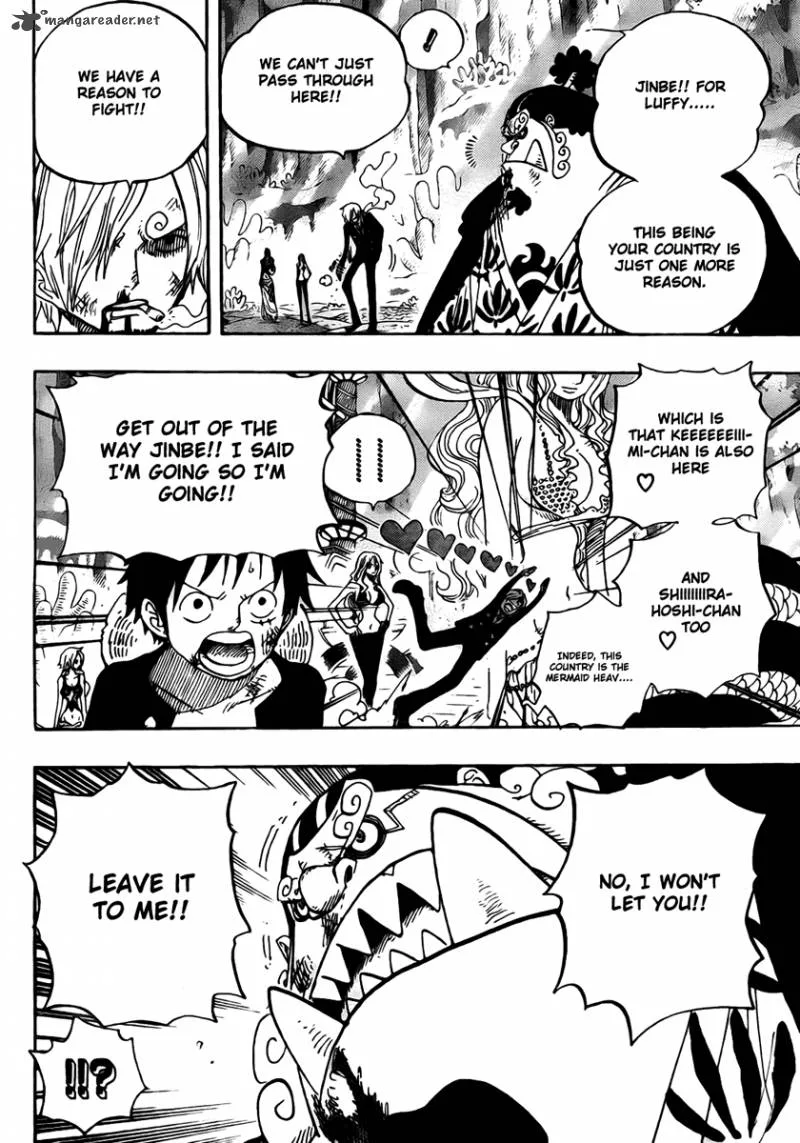 One Piece Chapter 629: The Ex-Shichibukai Stands in The Way. – Page 11