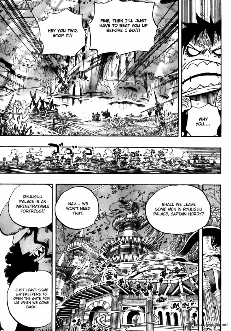 One Piece Chapter 629: The Ex-Shichibukai Stands in The Way. – Page 12
