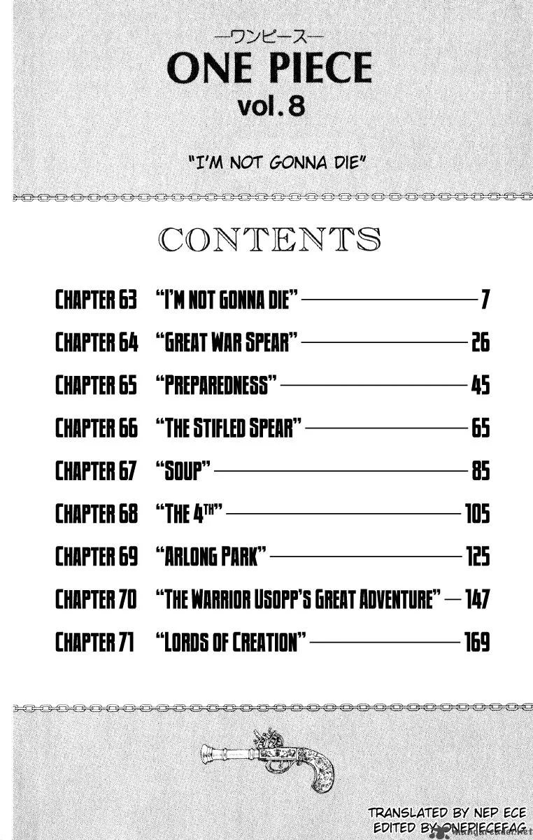 One Piece Chapter 63: Never Die – Page 6