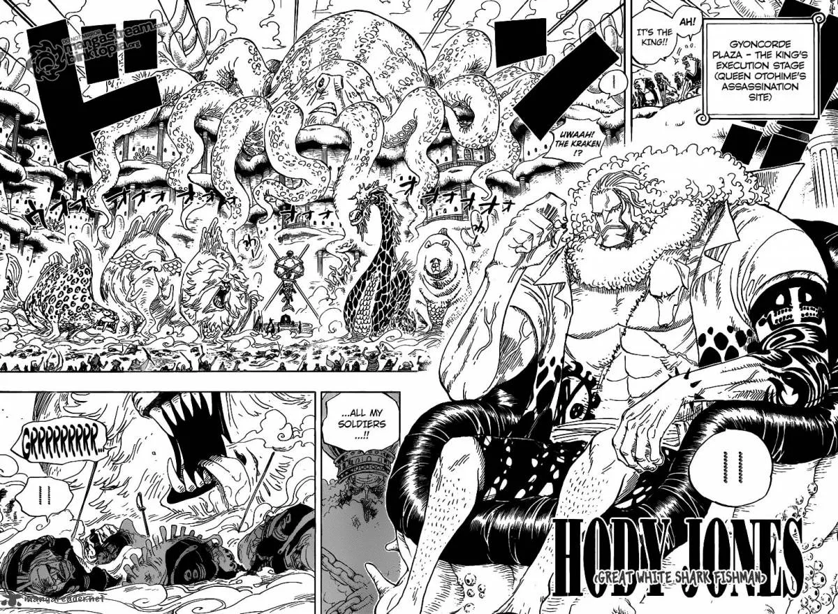 One Piece Chapter 631: Gyoncorde Plaza – Page 6