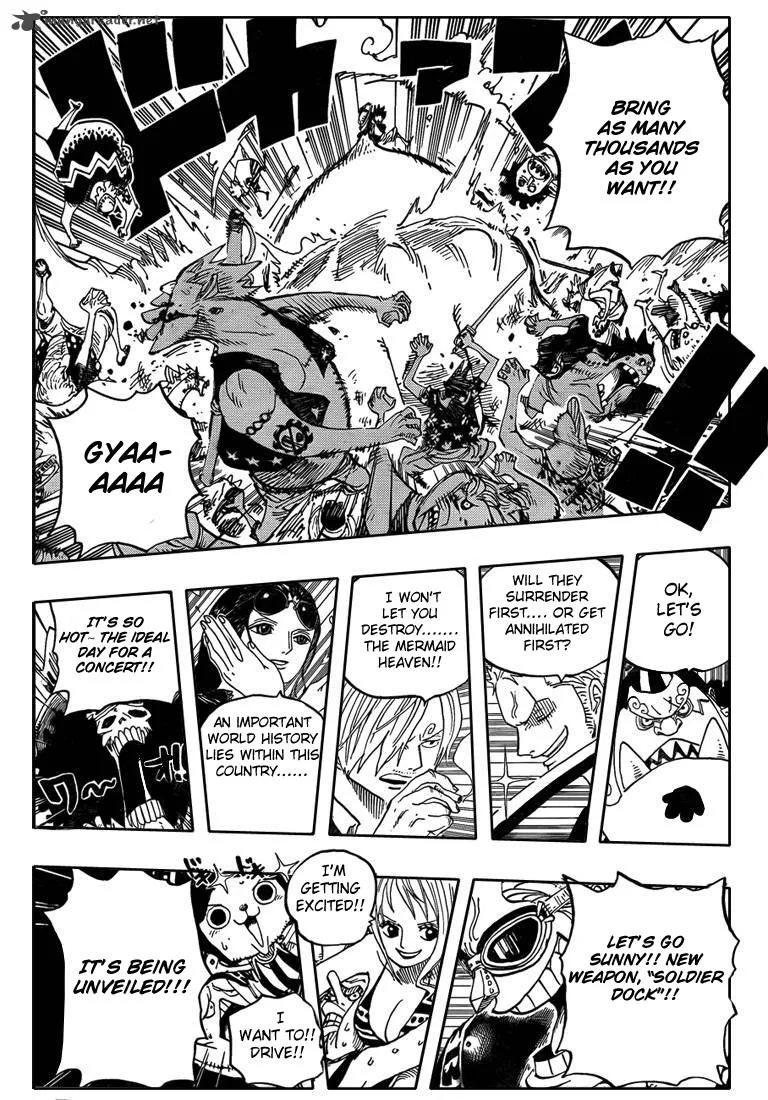 One Piece Chapter 634: 100.000 vs 10 – Page 15