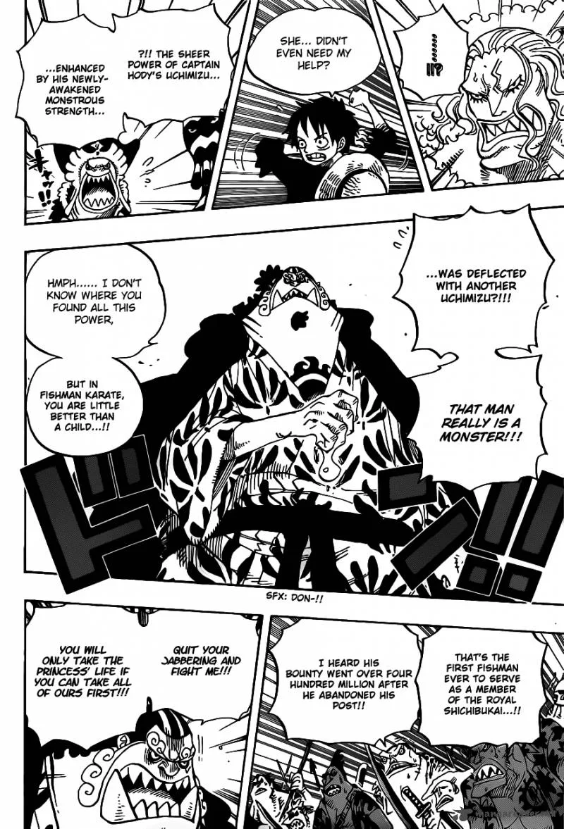 One Piece Chapter 635: So Grotesque I Could Fly – Page 3