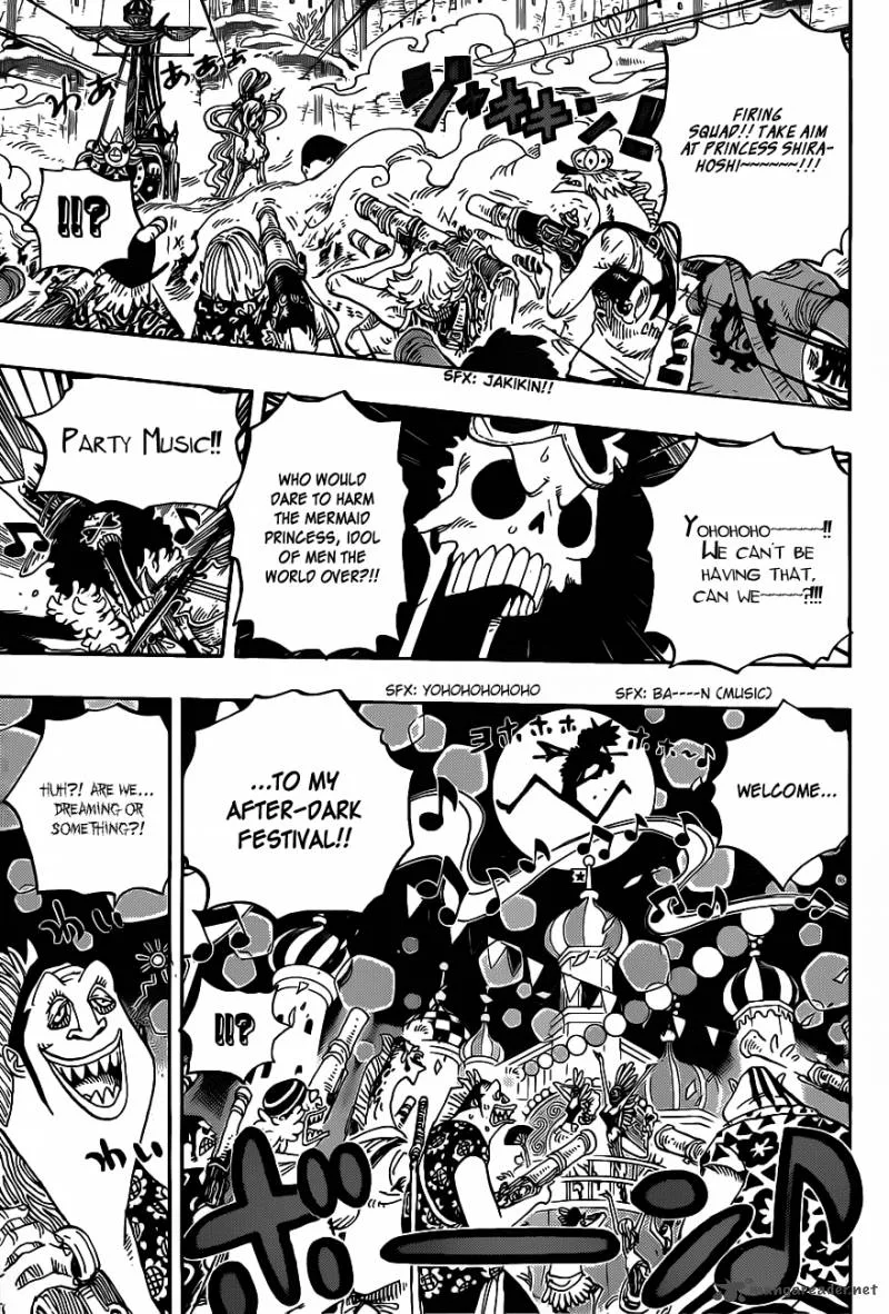 One Piece Chapter 635: So Grotesque I Could Fly – Page 4