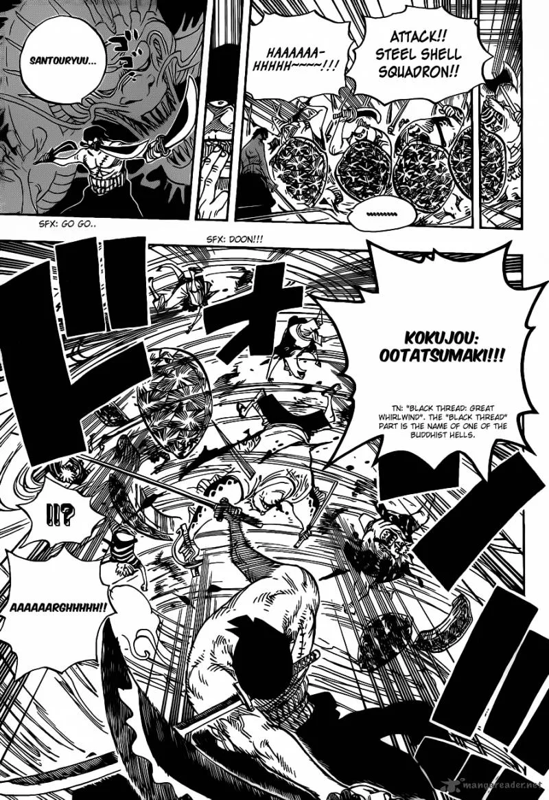 One Piece Chapter 635: So Grotesque I Could Fly – Page 6