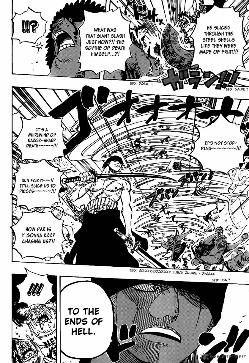 One Piece Chapter 635: So Grotesque I Could Fly – Page 7