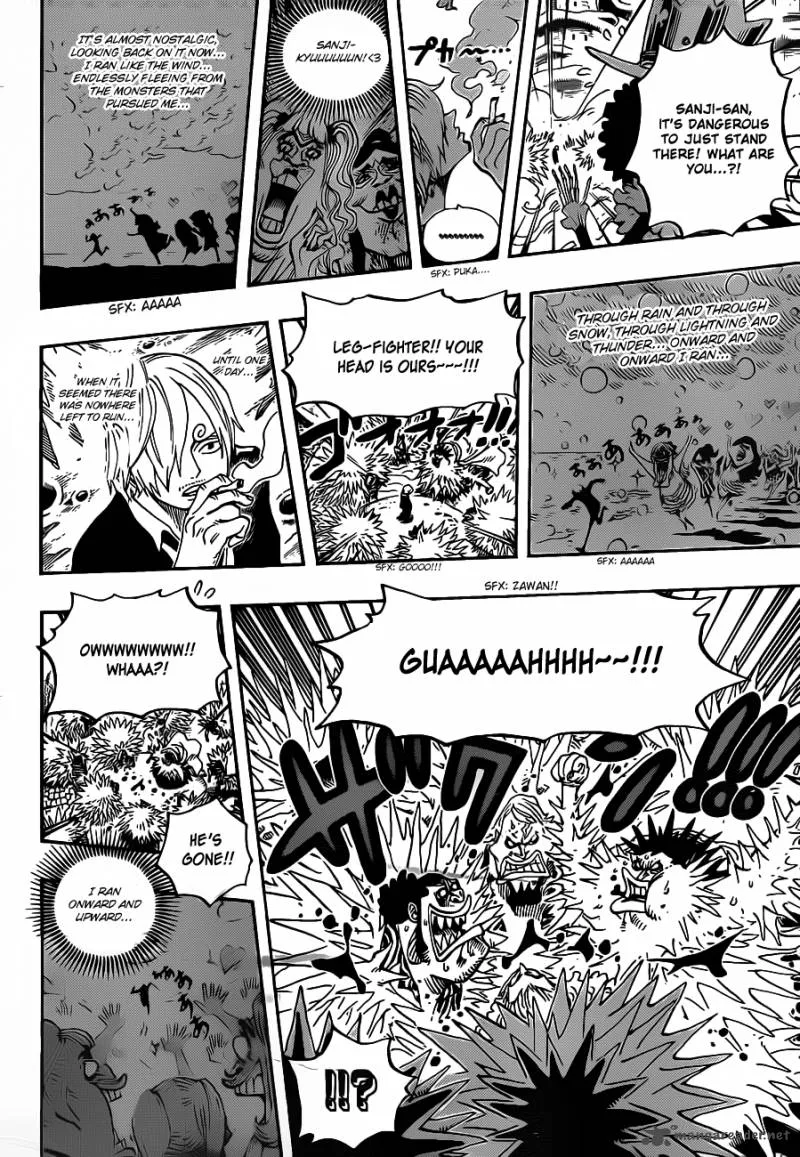 One Piece Chapter 635: So Grotesque I Could Fly – Page 9