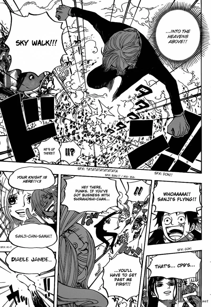 One Piece Chapter 635: So Grotesque I Could Fly – Page 10