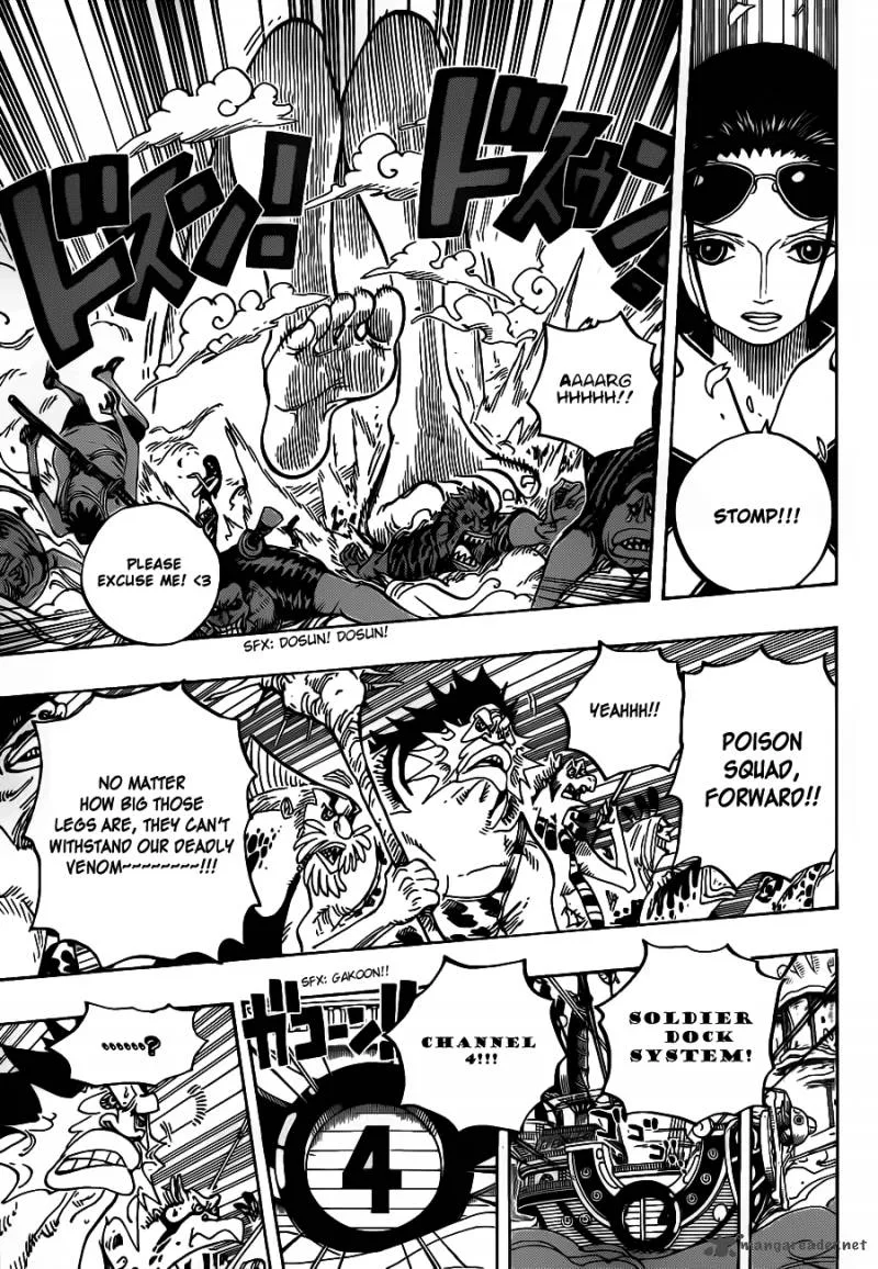 One Piece Chapter 635: So Grotesque I Could Fly – Page 12