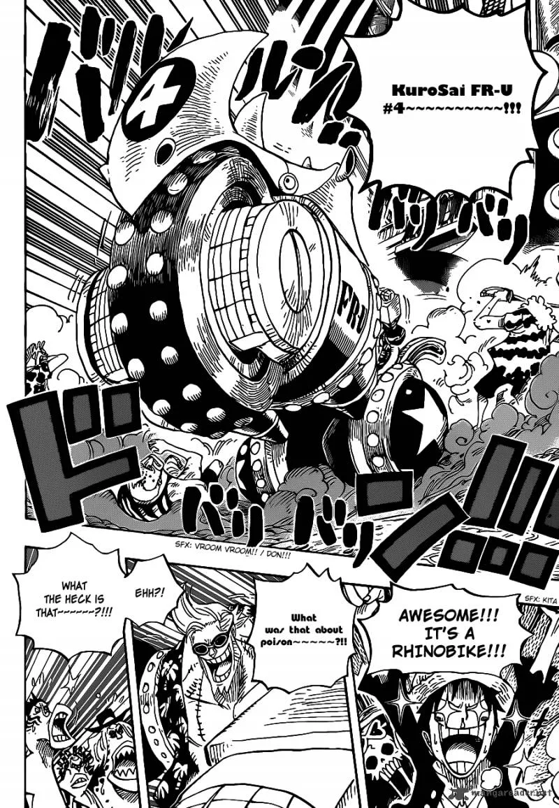 One Piece Chapter 635: So Grotesque I Could Fly – Page 13