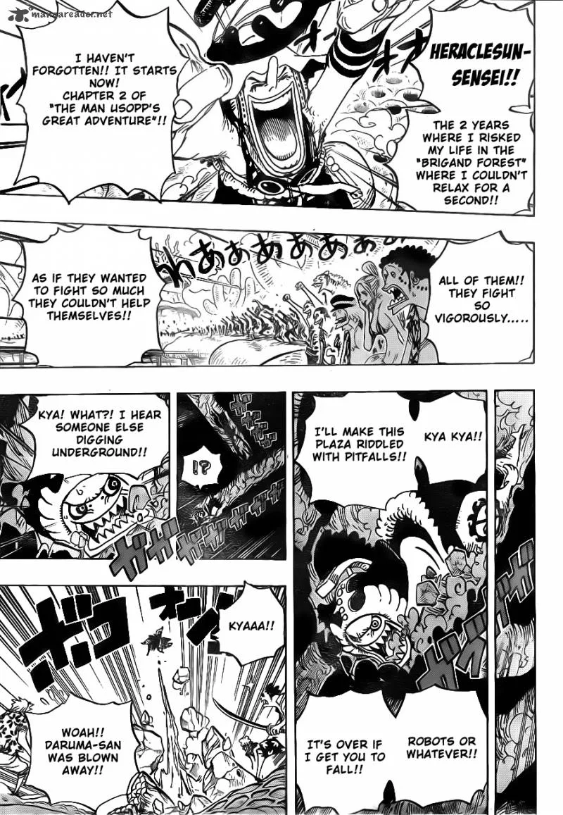 One Piece Chapter 636: The General From The Land Of The Future – Page 10