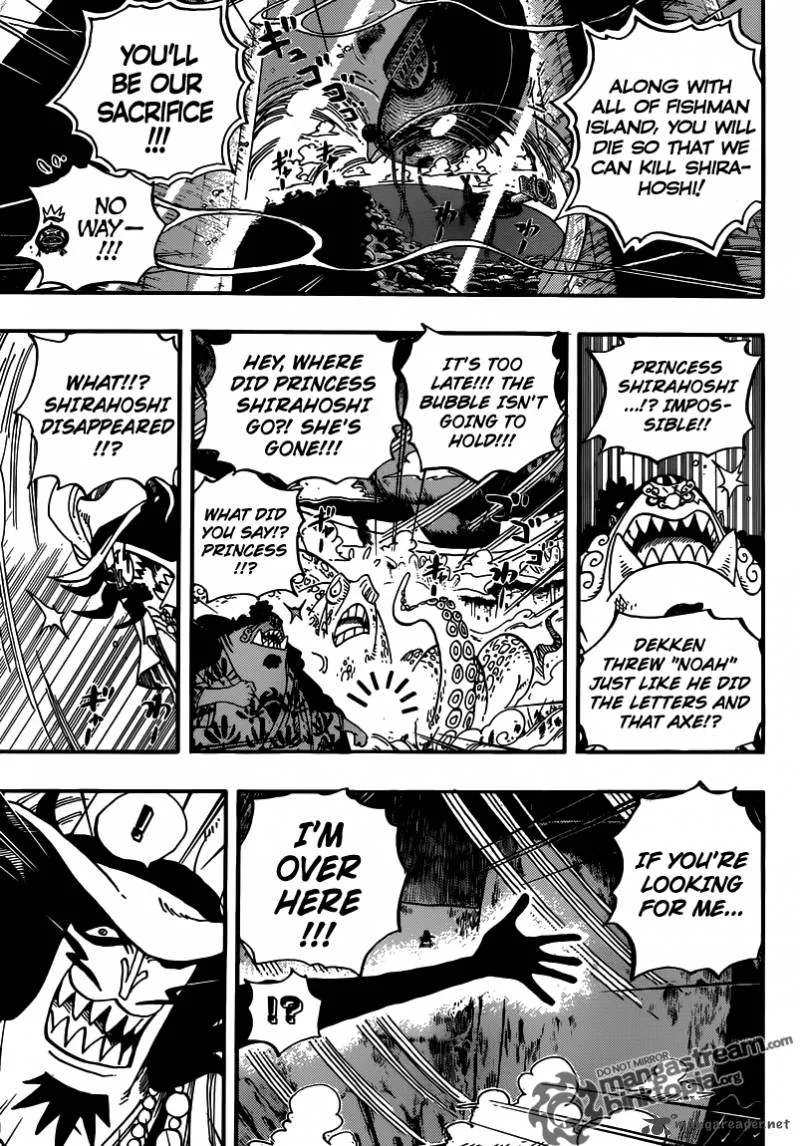 One Piece Chapter 637: An Ancient Ark – Page 13