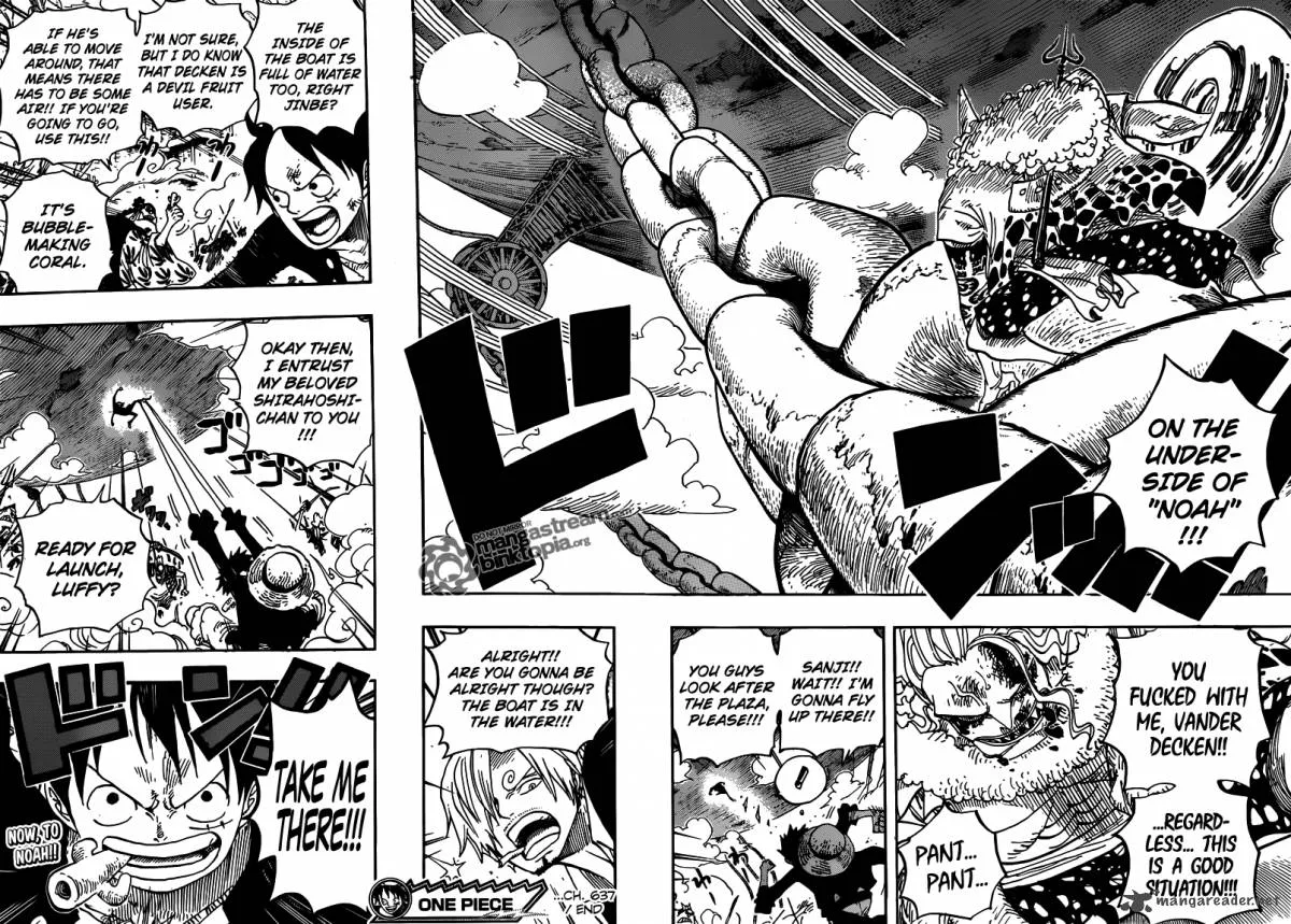 One Piece Chapter 637: An Ancient Ark – Page 17