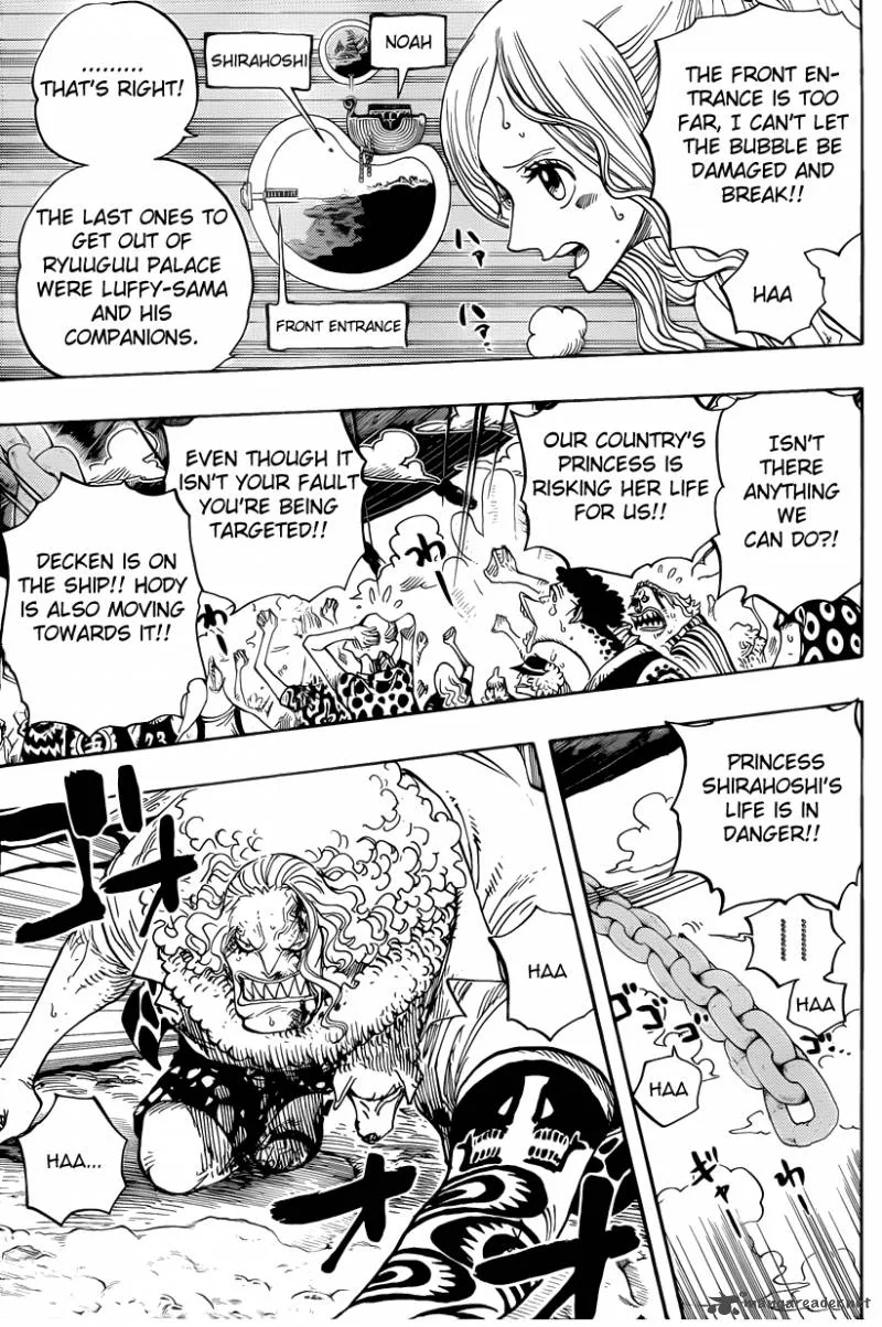One Piece Chapter 638: Fleehoshi – Page 3