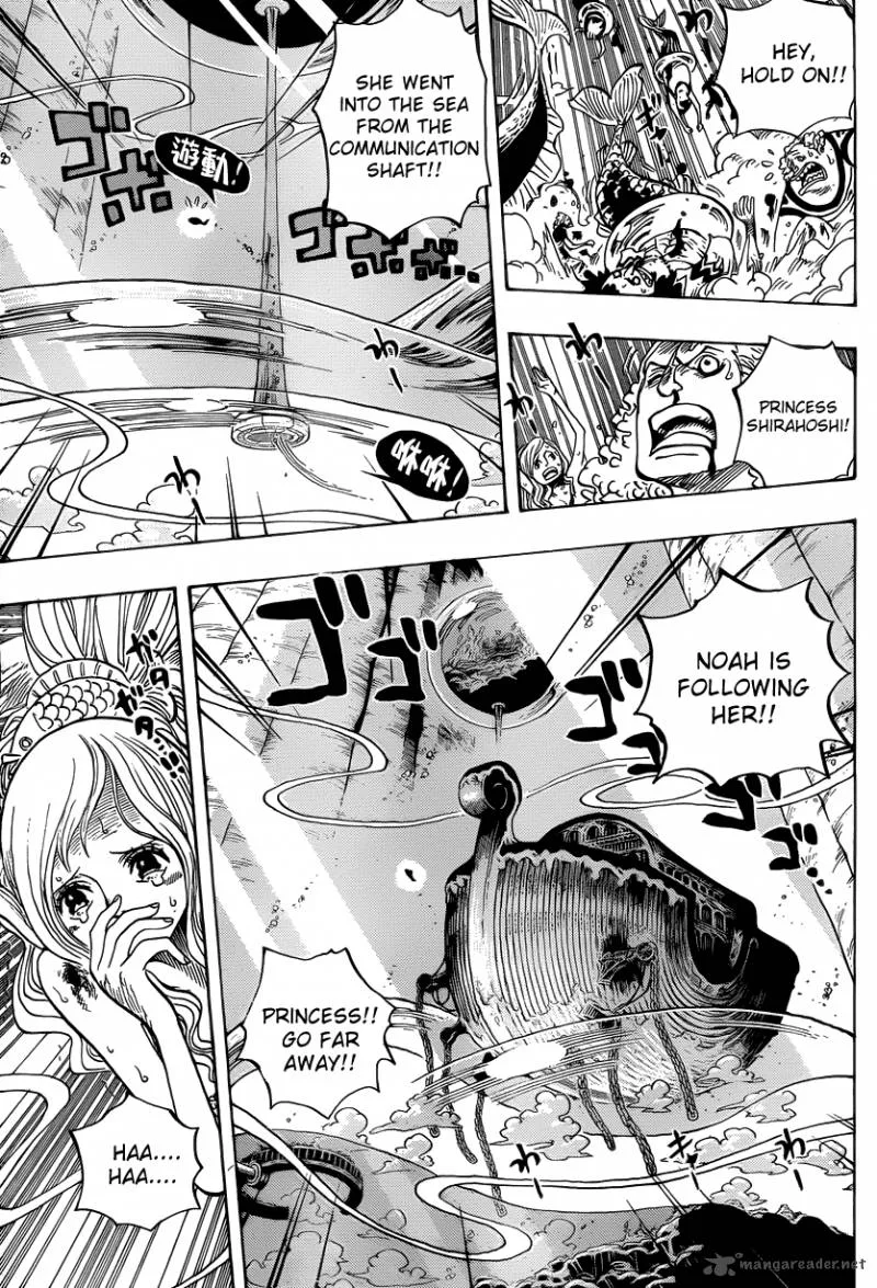 One Piece Chapter 638: Fleehoshi – Page 9