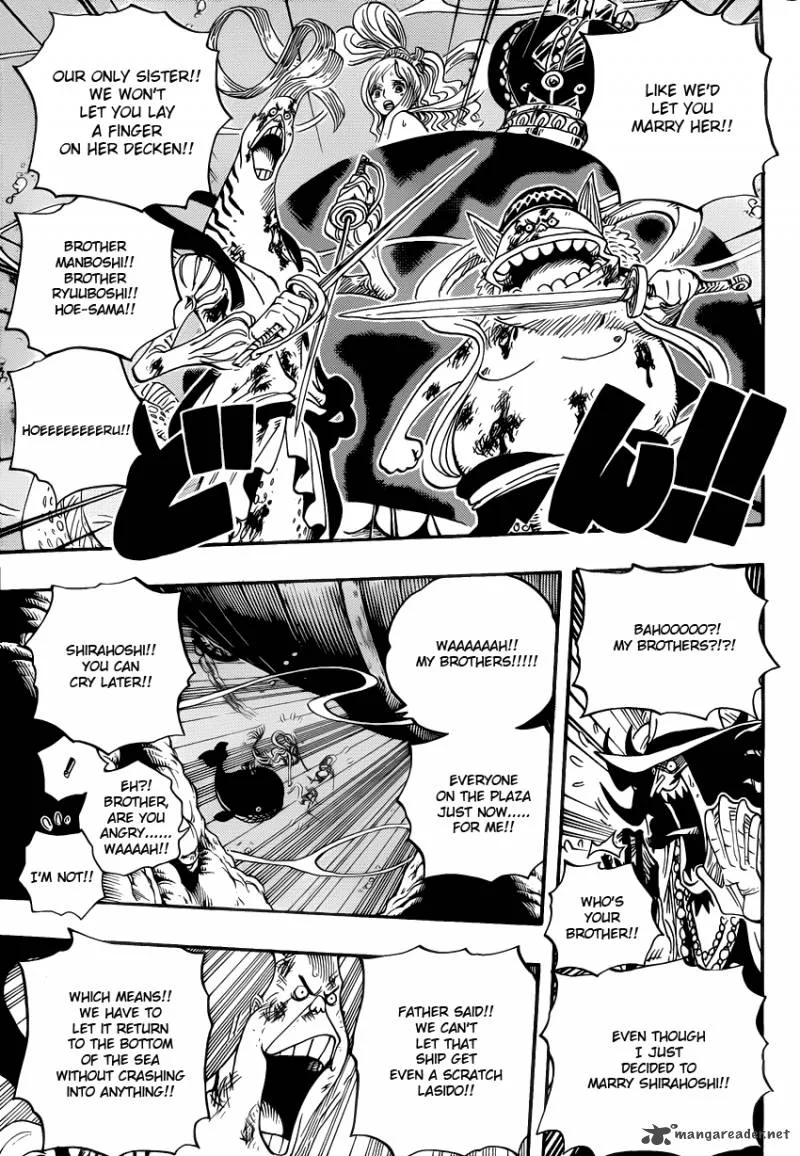 One Piece Chapter 638: Fleehoshi – Page 13