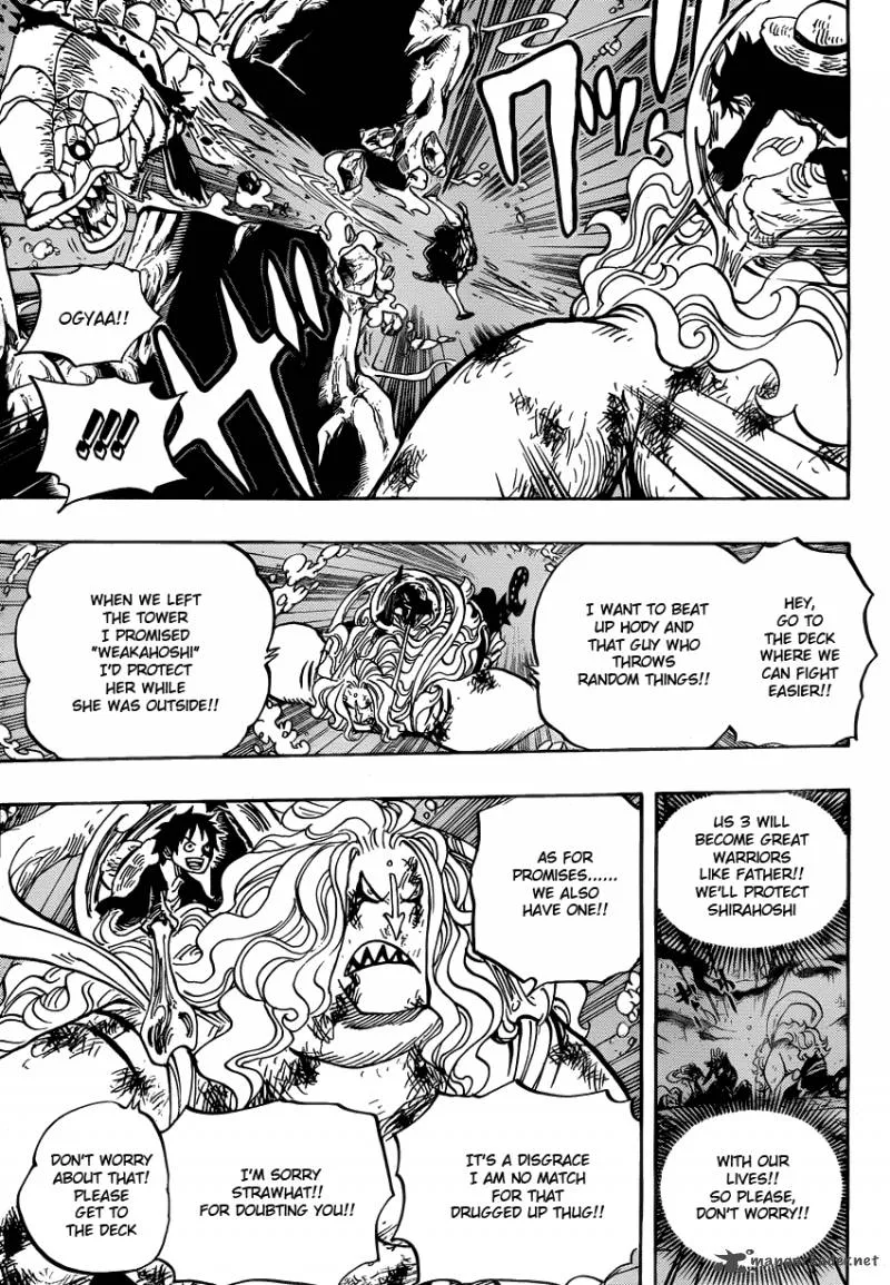 One Piece Chapter 638: Fleehoshi – Page 16