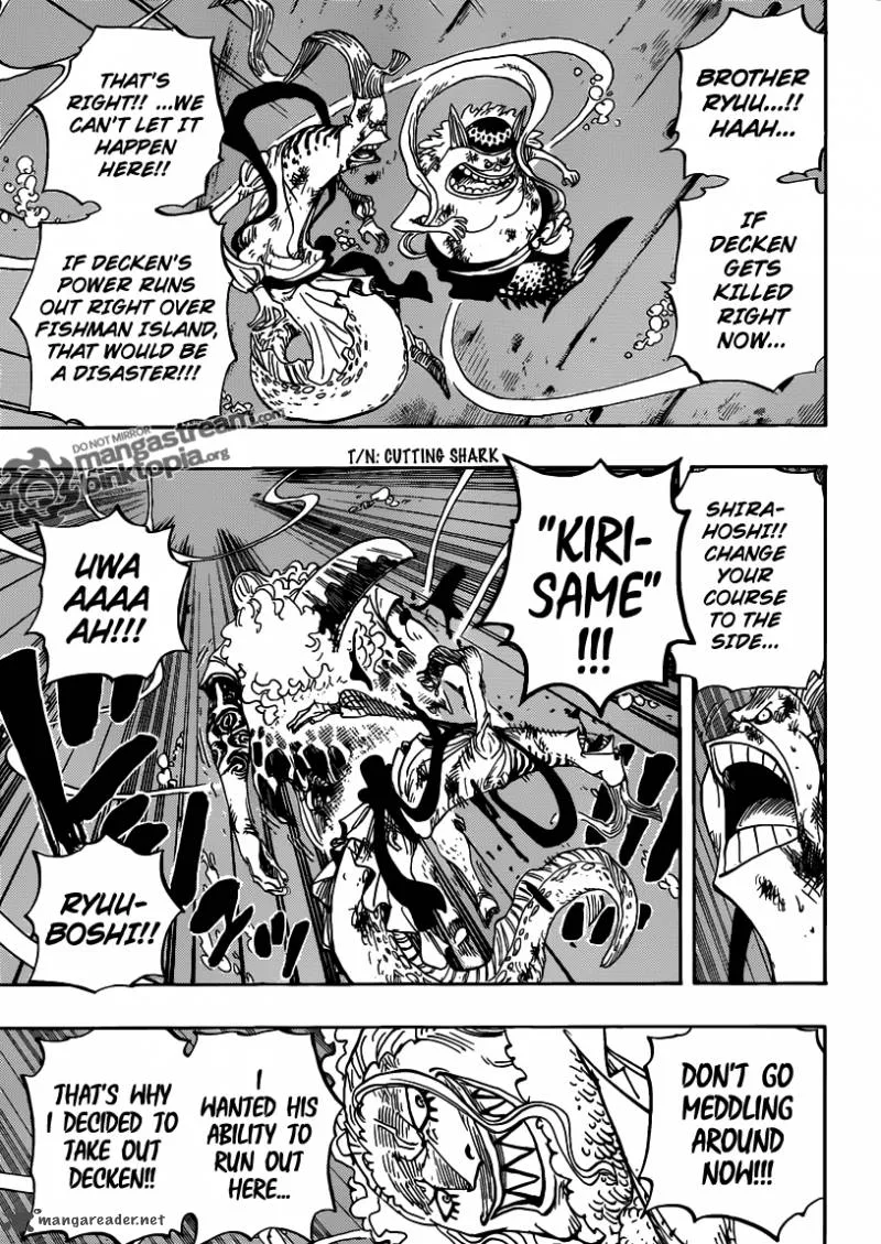 One Piece Chapter 640: Fishman Island Rising – Page 14