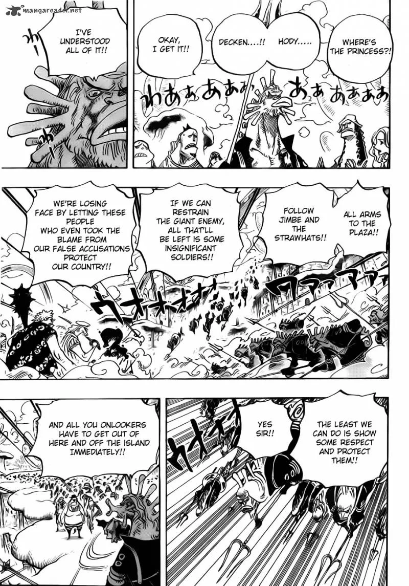 One Piece Chapter 642: Losing Face – Page 9