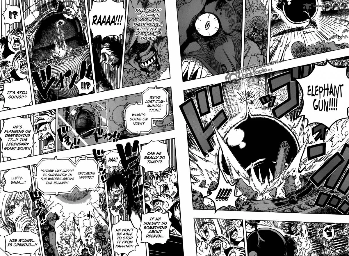 One Piece Chapter 645: Death is Also Revenge – Page 10