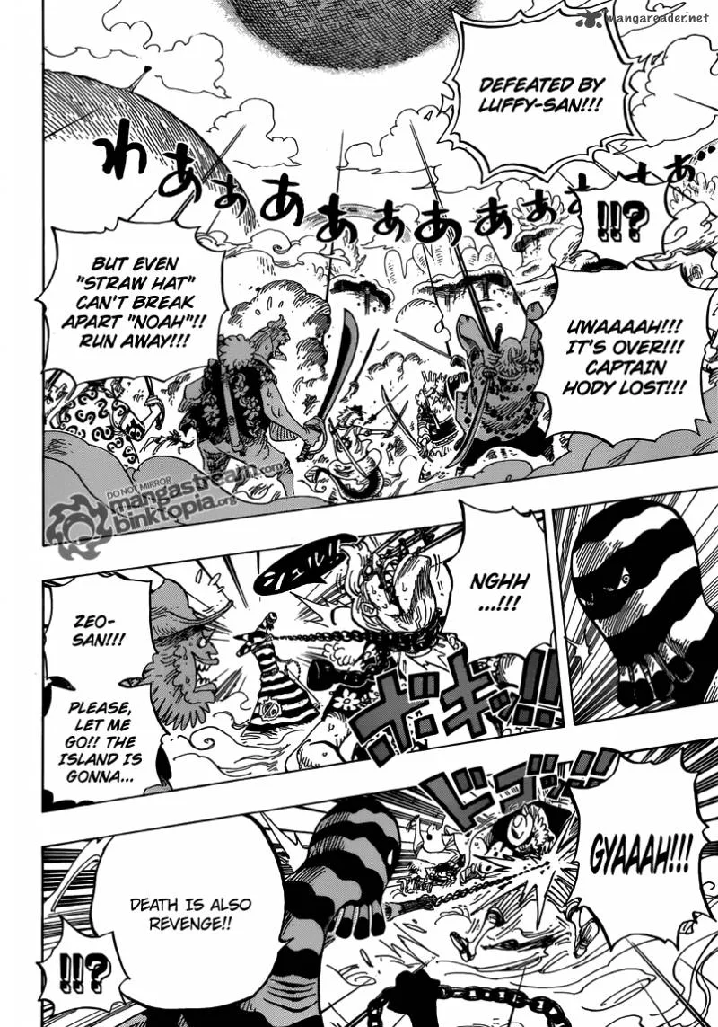 One Piece Chapter 645: Death is Also Revenge – Page 12