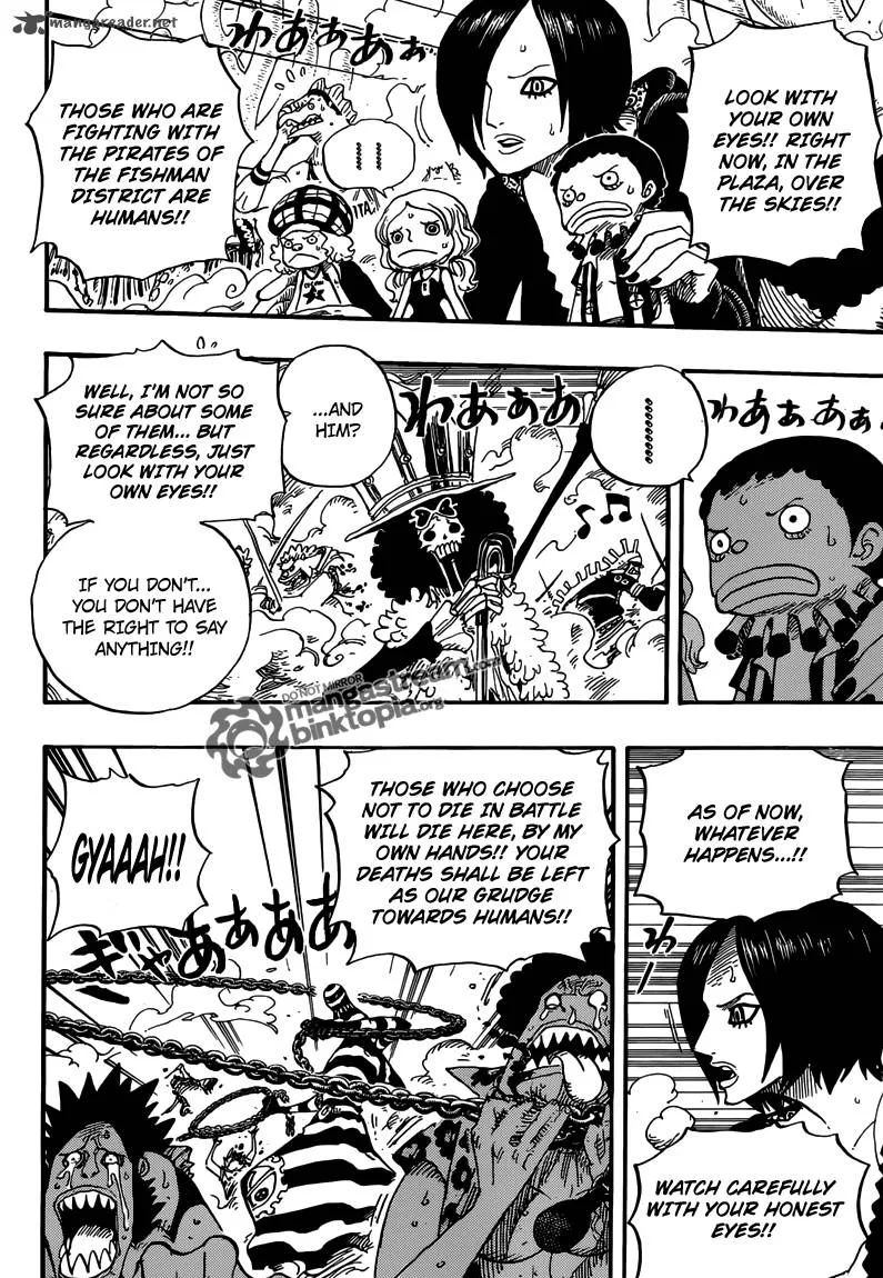 One Piece Chapter 645: Death is Also Revenge – Page 14
