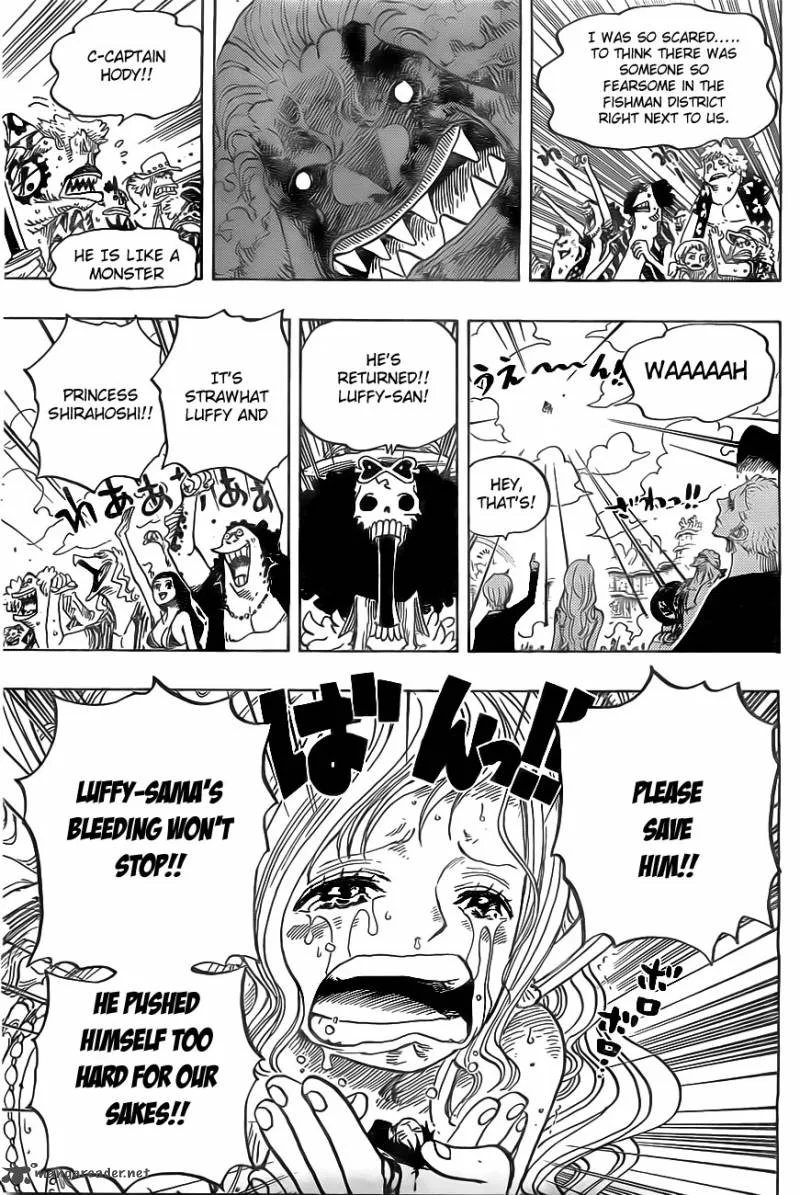 One Piece Chapter 648: The continuing path towards the sun. – Page 13