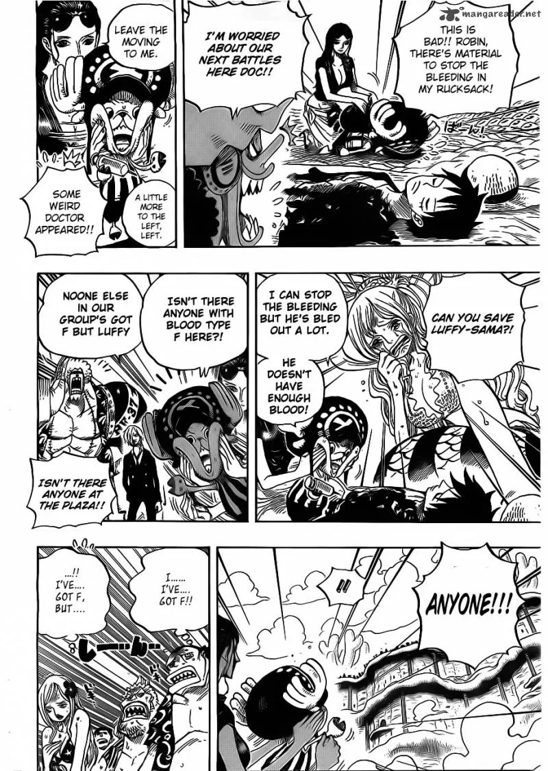 One Piece Chapter 648: The continuing path towards the sun. – Page 14